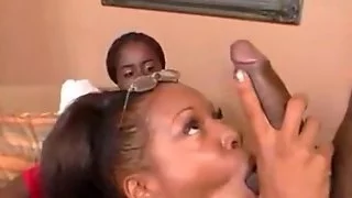 Black mother watches NOT her daughter get assfucked
