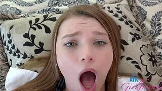 Mazy Myers with natural pair enjoys while being fucked by will not hear of BF