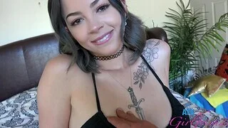 Bella Luna moans while her juicy pussy is getting nicely shattered